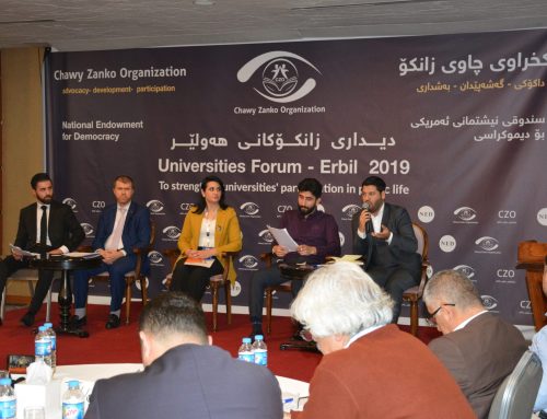 Fostering Political Participation at Universities – Kurdistan region